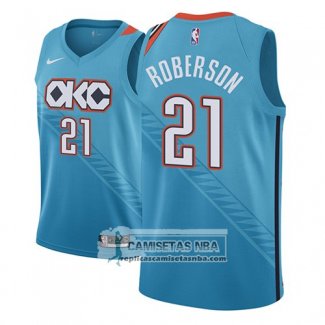 Camiseta Oklahoma City Thunder Andre Roberson Ciudad 2018-19
