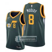 Camiseta Utah Jazz Emmanuel Mudiay Earned Verde