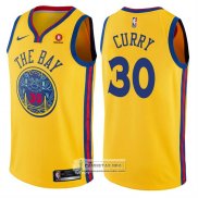 Camiseta Warriors Stephen Curry Ciudad Amarillo