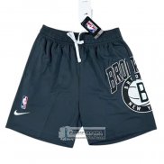 Pantalone Brooklyn Nets Big Logo Just Don Gris