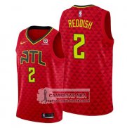 Camiseta Atlanta Hawks Cam Reddish Statement 2019-20 Rojo