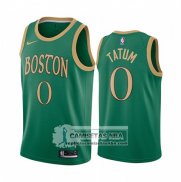 Camiseta Boston Celtics Jayson Tatum Ciudad Verde