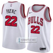 Camiseta Bulls Cameron Payne Association 2018 Blanco