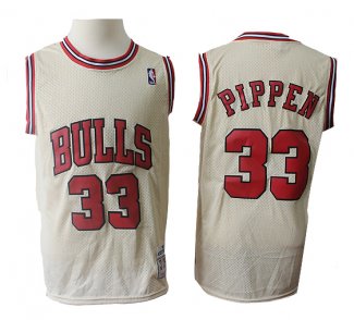 Camiseta Bulls Scottie Pippen Retro Crema
