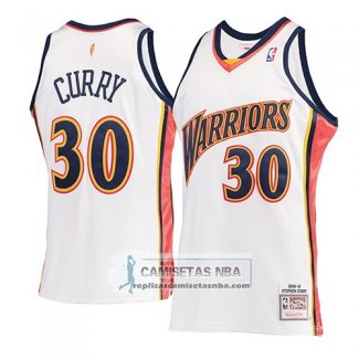 Camiseta Golden State Warriors Stephen Curry Mitchell & Ness 200