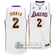 Camiseta Lakers Fisher Blanco