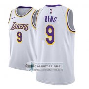 Camiseta Lakers Luol Deng Association 2018-19 Blanco
