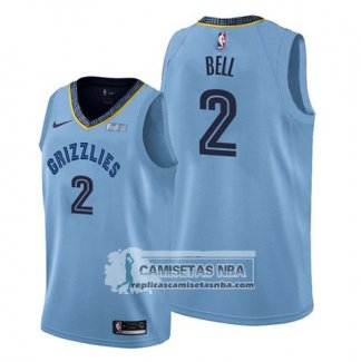 Camiseta Memphis Grizzlies Jordan Bell Statement 2019-20 Azul