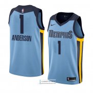 Camiseta Memphis Grizzlies Kyle Anderson Statement 2018 Azul