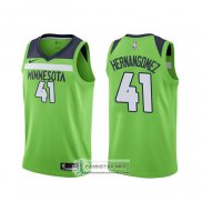 Camiseta Minnesota Timberwolves Juancho Hernangomez Statement 2019-20 Verde