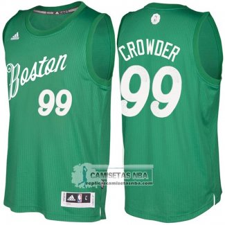 Camiseta Navidad Celtics Jae Crowder 2016 Veder