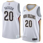 Camiseta New Orleans Pelicans Rashad Vaughn Association 2018 Bla
