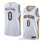 Camiseta New Orleans Pelicans Troy Williams Association 2018 Bla