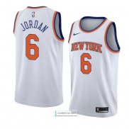 Camiseta New York Knicks Deandre Jordan Statement 2018 Blanco