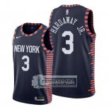 Camiseta New York Knicks Tim Hardaway Jr. Ciudad Edition Azul