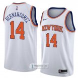 Camiseta New York Knicks Willy Hernangomez Statement 2018 Blanco