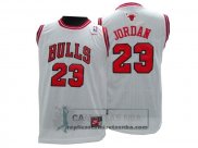 Camiseta Nino Bulls Jordan Blanco