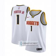 Camiseta Nuggets Michael Porter Jr. Swingman 2018-19 Blanco