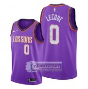 Camiseta Phoenix Suns Jalen Lecque Ciudad 2019-20 Violeta