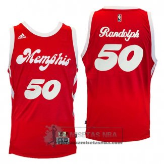 Camiseta Retro Grizzlies Randolph Rojo