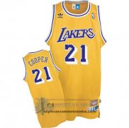 Camiseta Retro Lakers Cooper Amarillo