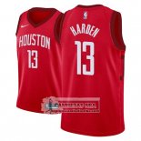 Camiseta Rockets James Harden Earned 2018-19 Rojo