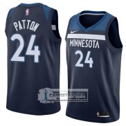 Camiseta Timberwolves Justin Patton Icon 2018 Azul