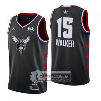 Camiseta All Star 2019 Charlotte Hornets Kemba Walker Negro