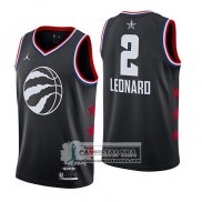 Camiseta All Star 2019 Toronto Raptors Kawhi Leonard Negro