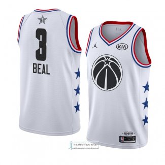 Camiseta All Star 2019 Washington Wizards Bradley Beal Blanco