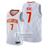Camiseta Atlanta Hawks Nene Association 2019-20 Blanco