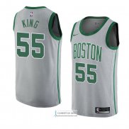 Camiseta Boston Celtics Nick King Ciudad 2018-19 Gris
