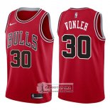 Camiseta Bulls Noah Vonleh Icon 2017-18 Rojo