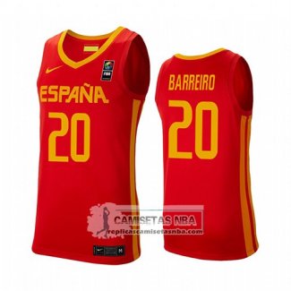 Camiseta Espana Jonathan Barreiro 2019 FIBA Baketball World Cup Rojo