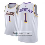 Camiseta Lakers Kentavious Caldwell Pope Association 2018-19 Bla