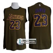 Camiseta Lakers Lebron James Nike Verde