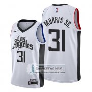 Camiseta Los Angeles Clippers Marcus Morris Sr. Classic 2019-20 Blanco