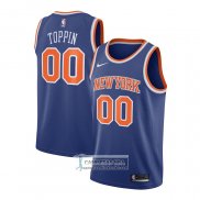 Camiseta New York Knicks Obi Toppin Icon 2020-21 Azul