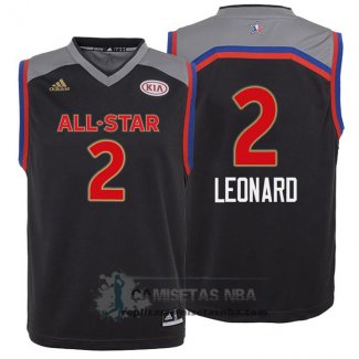 Camiseta Nino All Star 2017 Leonard Spurs Carbon