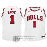 Camiseta Nino Bulls Rose Blanco