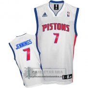 Camiseta Pistons Jennings Blanco