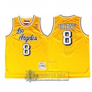 Camiseta Retro Lakers Bryant Amarillo
