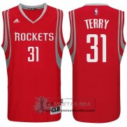 Camiseta Rockets Terry Rojo