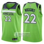 Camiseta Timberwolves Andrew Wiggins Statement 2017-18 Verde