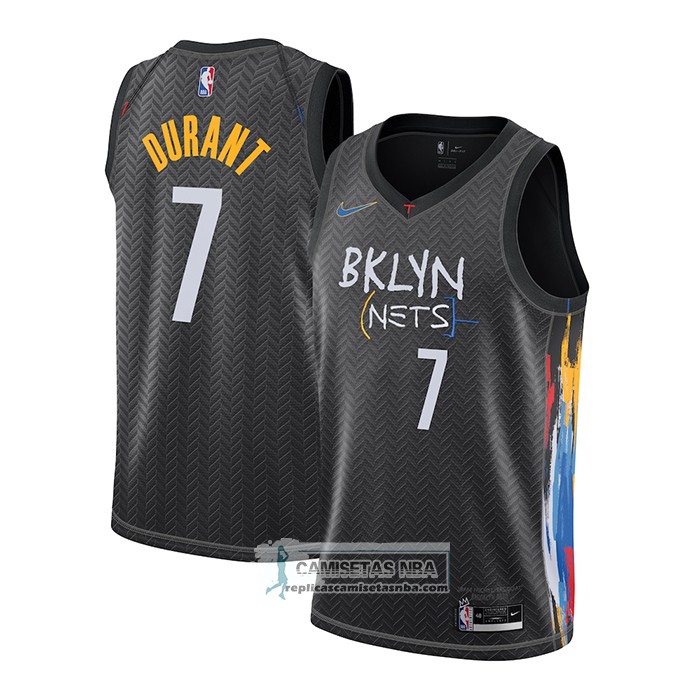 Camisetas NBA Brooklyn Nets Kevin Durant Ciudad 2020-21 ...