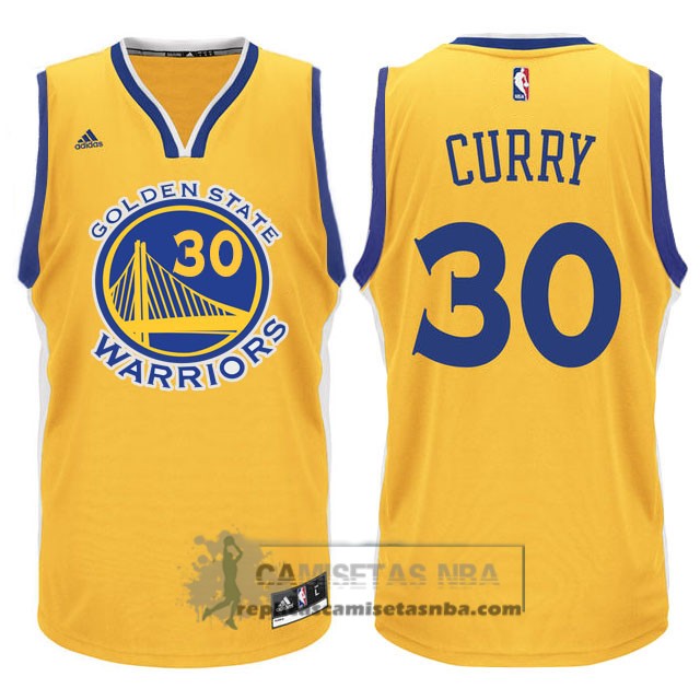 camiseta golden state warriors amarilla