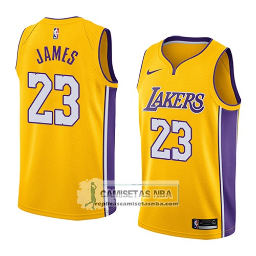 camiseta lebron james lakers 2018