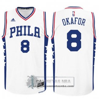 Camiseta 76ers Okafor Blanco