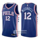 Camiseta 76ers T.j. Mcconnell Swingman Icon 2017-18 Azul