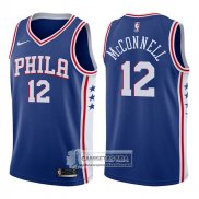 Camiseta 76ers T.j. Mcconnell Swingman Icon 2017-18 Azul